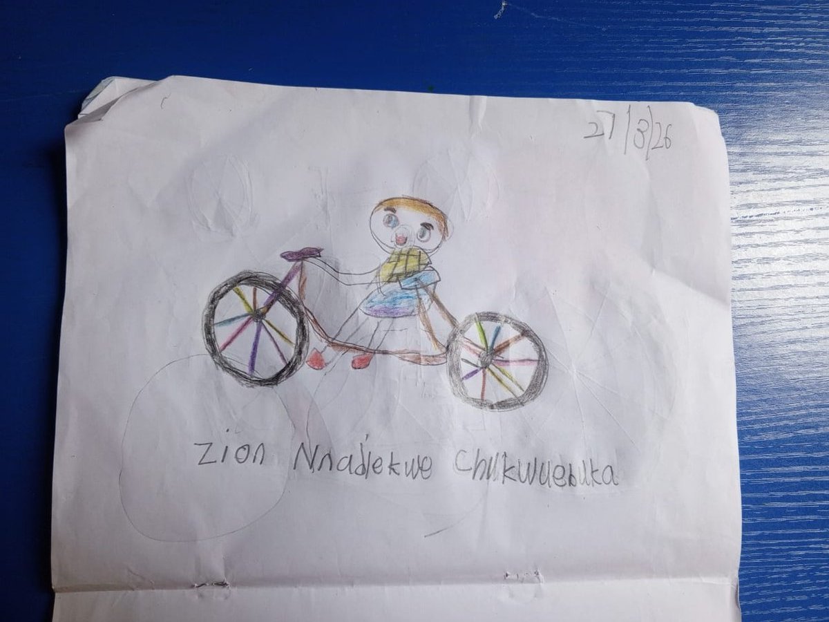 Zion Nnadiekwe's drawing.